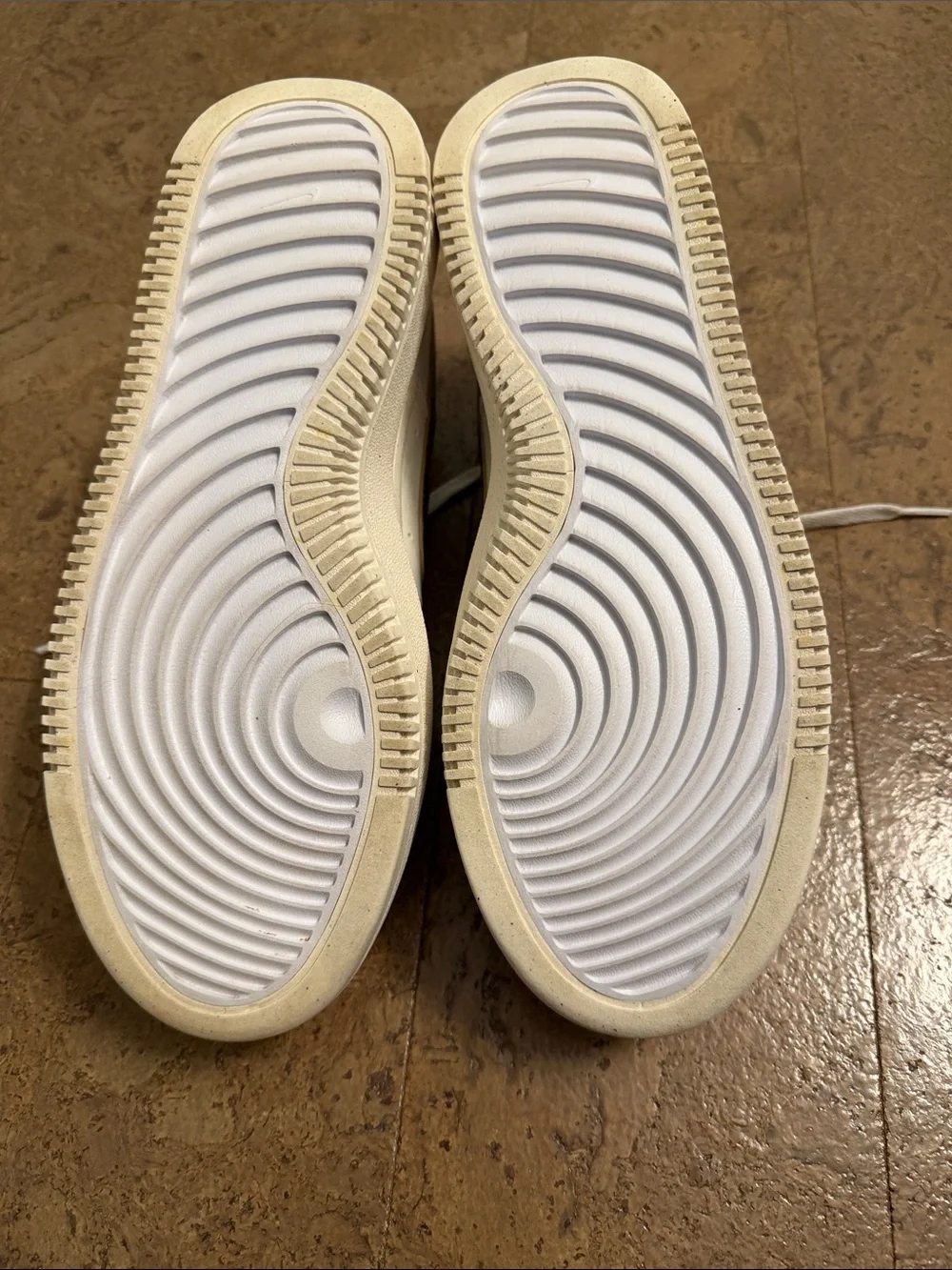 NEW Nike White Sneakers with Leopard-Print Swoosh